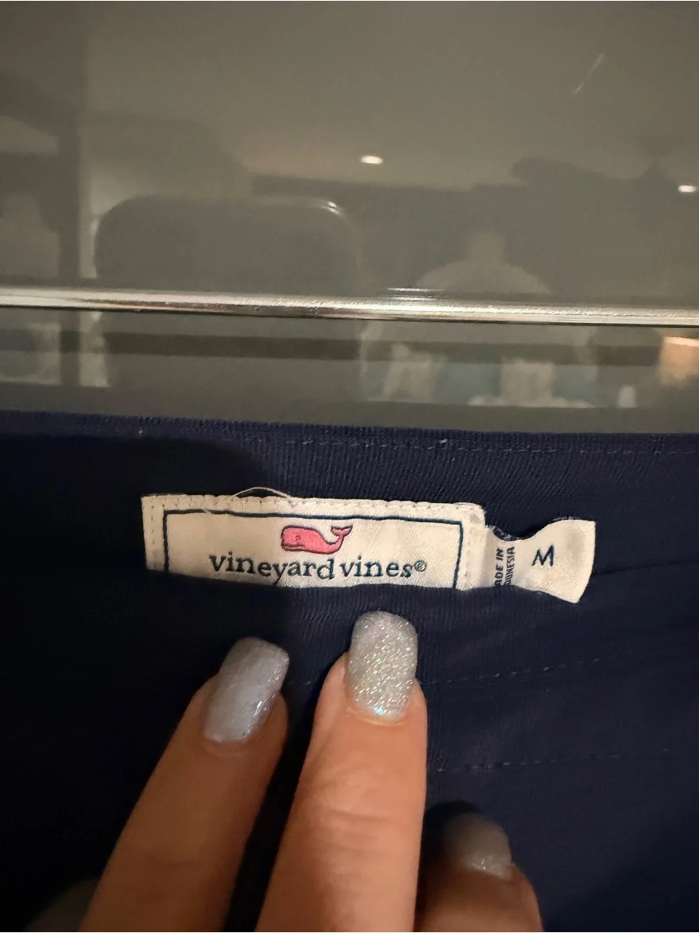 Vineyard Vines Navy Blue Performance Skort – Size Medium